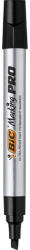 BIC Marker permanent negru varf tesit pro industrial Bic - Set 12 (BC964802)