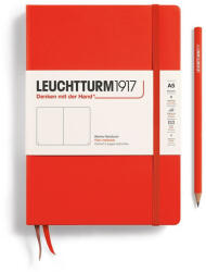 Leuchtturm Caiet a5 velin coperta rigida portocaliu inchis lobster Leuchtturm (LT369783)
