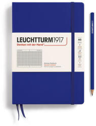 Leuchtturm Caiet a5 aritmetica coperta rigida albastru cerneala Leuchtturm (LT369794)