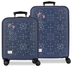  2 darabos ABS utazóbőrönd-készlet - Pepe Jeans Lenay Marine, 2/55-68 cm, 6128942