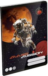 LIZZY Тетрадка с линии LIZZYSULI A/5, 32 листа, 21-32, за 4-8 клас, „Mars Mission 7500170006 (7500170006)