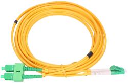 Extralink Patch Cord Fibra Optica Extralink EX. 1452, Single-Mode, Duplex SC/APC - Duplex LC/APC, 5 m (EX.1452)