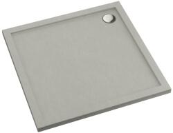 Schedline Sharper Cement Stone cădiță de duș pătrată 80x80 cm ciment 3S. S1K-8080/CT/ST (3SS1K8080CTST)