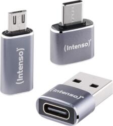 Intenso Adaptor USB Intenso MIX480, gri (pachet de 3) 7600913 (7600913)