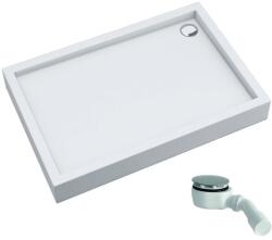Schedline Favory Plus cădiță de duș dreptunghiulară 120x80 cm alb 3ST. F1P-80120 (3STF1P80120)