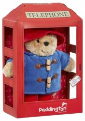 Rainbow Designs Jucărie de pluș Rainbow Designs - Paddington în cabină telefonică, 22 cm (5014475021496)