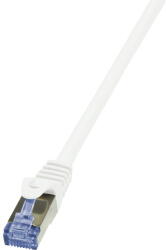LogiLink Patch кабел PrimeLine, Cat. 7 кабел, S/FTP, бял, 10 м