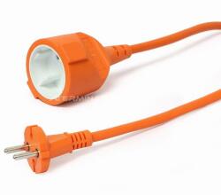 Gembird Cablu prelungitor portocaliu pentru exterior, de 20 m (PC-186XOD-O-20M) (PC-186XOD-O-20M)