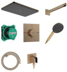 Hansgrohe Raindance Alive Q set de duș ascuns cu termostat cu duș de ploaie || 24620140 (24620140)
