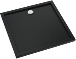 Schedline Sharper Black Mat cădiță de duș pătrată 80x80 cm negru 3S. S1K-8080/C/MG (3SS1K8080CMG)
