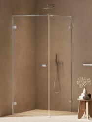 NEW TRENDY Oxia cabină de duș 120x70 cm dreptunghiular crom luciu/sticlă transparentă AXJ-0059 (AXJ0059)