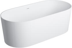 Omnires Ovo M+ cadă freestanding 160x75 cm ovală alb OVO160WWZPBM (OVO160WWZPBM)