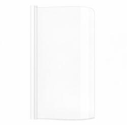 RAVAK Rosa paravan cadă 85 cm o piesă alb mat/sticlă transparentă 7QLM0E00Y1 (7QLM0E00Y1)