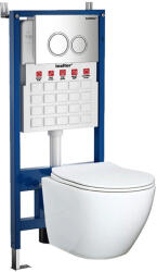 Leziter Roya Delano 082CHR falba építhető WC tartály szett (ROYASET_CY3501S1-R-082CHR) - homelux