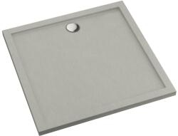 Schedline Sharper Cement Stone cădiță de duș pătrată 80x80 cm ciment 3S. S2K-8080/CT/ST (3SS2K8080CTST)
