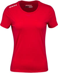 CCM Tricou pentru femei Crew Neck SS TEE Red S