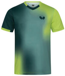 Butterfly Tricou pentru bărbați Shirt Toyama Lime-Grey XL