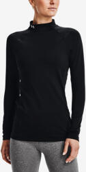 Under Armour Tricou pentru femei ColdGear Authentics Mockneck-BLK M