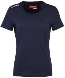 CCM Tricou pentru femei Crew Neck SS TEE Navy S