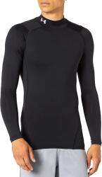 Under Armour Tricou pentru bărbați HeatGear Armour Comp Mock LS Black M