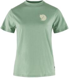Fjällräven Tricou pentru femei Fjällräven Övik Boxy Logo Tee W Misty Green XS