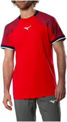 Mizuno Tricou pentru bărbați Stargazer Shadow Short Sleeve Tee Fiery Red XL