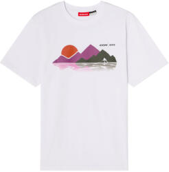 CCM Tricou pentru bărbați Winter Mountain White S