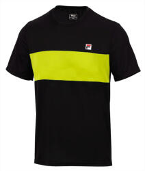 Fila Tricou pentru bărbați T-Shirt Bosse Black/Evening Primrose M