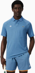 Lacoste Tricou pentru bărbați Roland Garros Performance Short Sleeved Ribbed Collar Shirt Abyss Blue XL