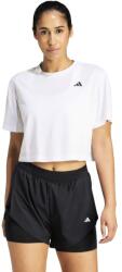 adidas Tricou pentru femei Workout Essentials Boxy T-Shirt White XS