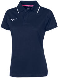 Mizuno Tricou pentru femei Polo Navy/White L