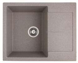 Inter Ceramic Chiuveta compozit Inter Ceramic finisaj granit nisip 62x50 cm cu picurator (8220SAND) Chiuveta
