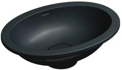 Omnires Lavoar sub blat Omnires Shell M+ finisaj negru lava mat 45 cm (SHELL380UPBLV) - neakaisa