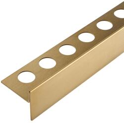 BALNEO Profil inclinat dreapta pentru podea Balneo Floor Strips 170 cm finisaj auriu periat (D0101030110-2)