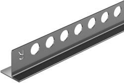 BALNEO Profil inclinat dreapta pentru podea Balneo Floor Strips 170 cm finisaj Gun Metal mat (D0101050110-2)