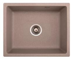 Inter Ceramic Chiuveta compozit Inter Ceramic finisaj granit 55x45 cm fara picurator (ICGS 8274S) Chiuveta