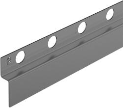 BALNEO Profil inclinat dreapta pentru perete Balneo Floor Strips 120 cm finisaj Gun Metal mat (D0101050101-1)