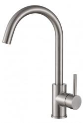 Inter Ceramic Baterie bucatarie cu pipa inalta Inter Ceramic Tempico finisaj crom satinat (7107011 7313)