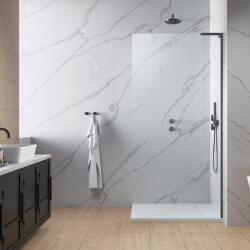 Radaway Paravan de dus tip Walk-in Radaway Modo SL II GunMetal periat-transparent 90 cm sticla securizata 8 mm dreapta (10319094-92-01R)