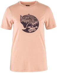 Fjällräven Tricou pentru femei Fjällräven Abisko Wool SS W Chalk Rose/Port XS