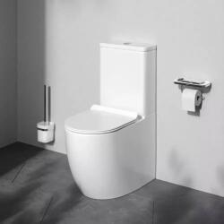 AM.PM Set vas WC pe pardoseala AM. PM Like Aquaspin cu capac softclose alb lucios si rezervor aparent (CLA8600SC)
