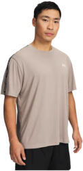 Under Armour Tricou pentru bărbați Tech Taping SS Timberwolf Taupe/Black/White XL