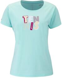 Babolat Tricou pentru femei Exercise Message Tee Blue Tint M