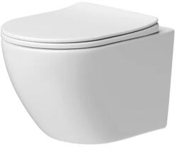 AM.PM Set vas WC suspendat AM. PM X-Joy S FlashClean rimless cu capac softclose alb lucios (CXB1701SC)