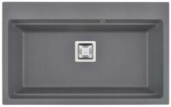 Inter Ceramic Chiuveta compozit Inter Ceramic finisaj granit gri 78x48 cm (8213 GRAY) Chiuveta