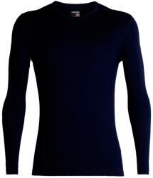 Icebreaker Tricou pentru bărbați 200 Oasis LS Crewe Midnight Navy XXL