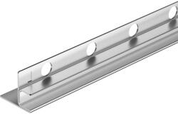 BALNEO Profil inclinat stanga pentru sticla Balneo Floor Strips 170 cm finisaj inox periat (D0101010202-2)