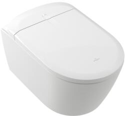 Villeroy & Boch Set vas WC suspendat Villeroy&Boch Supreo rimless cu functie de bideu electric si capac softclose alb alpin (V16EN2R1)