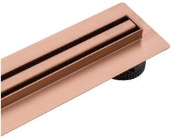 BALNEO Set rigola dus plus capac Balneo Slim & Low ProLine finisaj cupru lucios 60 cm (A0401090201-1)