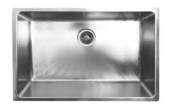 Inter Ceramic Chiuveta inox Inter Ceramic cu o cuva fara picurator finisaj inox satinat 74x44 cm (7444T) Chiuveta
